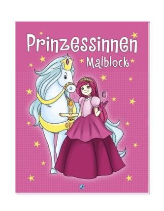 Prinzessinnen-Malblock