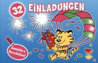 32 Geburtstagskarten, Ausmalen & Verschicken