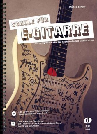 Schule für E-Gitarre, m. Audio-CD