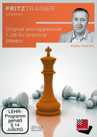 Original and aggressive: 1...b6 for practical Players, DVD-ROM