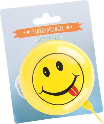Small Foot Zvonek na kolo smajlík