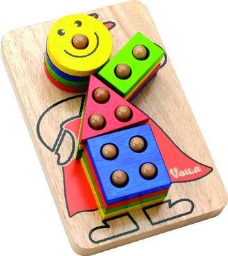 Voila Skládací klaun na tyčkách