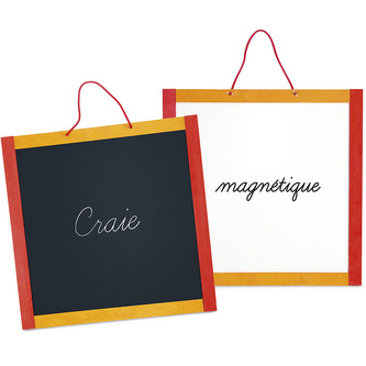 Jeujura Oboustranná nástěnná magnetická tabule