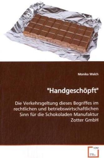 'Handgeschöpft'