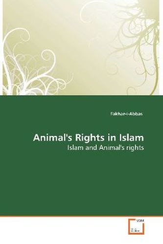 Animal's Rights in Islam