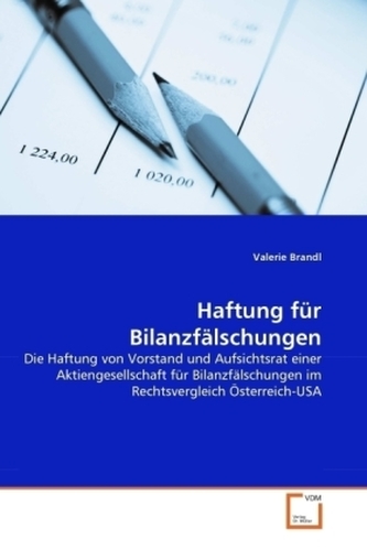 Haftung für Bilanzfälschungen