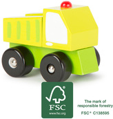 Small Foot Dřevěný náklaďák žlutý