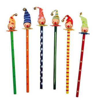 Small Foot Sada barevných pastelek klaun