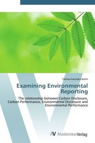Examining Environmental Reporting Examining Environmental Reporting