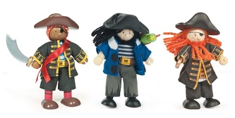 Le Toy Van Postavičky piráti Barbarossy Le Toy Van Postavičky piráti Barbarossy