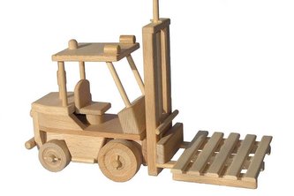Ceeda Cavity - dřevěné auto - Vysokozdvižný vozík