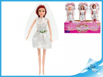 Panenka nevěsta s blond vlasy