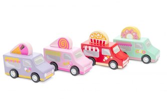 Le Toy Van cukrářský vůz 1ks  červená
