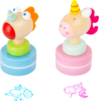 Small Foot Dřevěné razítko 1 ks Drak