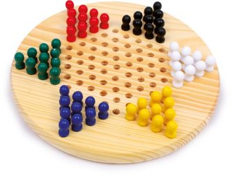 Small Foot Dřevěné společenské hry Halma