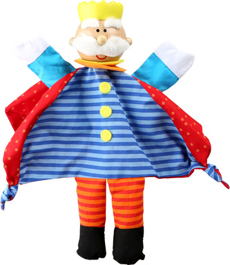 Small Foot Dřevěná loutka maňásek král