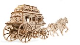 Ugears 3D dřevěné mechanické puzzle Dostavník