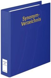 Synonym-Verzeichnis, zur Fortsetzung