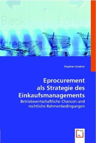 eProcurement als Strategie des Einkaufsmanagements eProcurement als Strategie des Einkaufsmanagements