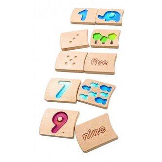 PlanToys Čísla 1 - 10 (AJ)