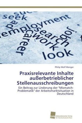 Praxisrelevante Inhalte außerbetrieblicher Stellenausschreibungen