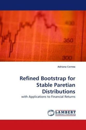 Refined Bootstrap for Stable Paretian Distributions