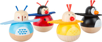 Small Foot Dřevěné točící zvířátko 1ks kuřátko