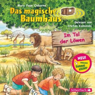 Das magische Baumhaus - Im Tal der Löwen, 1 Audio-CD