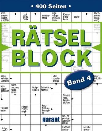Rätsel Block. Bd.4