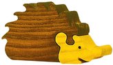 Dřevěné vkládací puzzle z masivu - Velký ježek