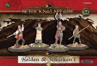 Das Schwarze Auge, Schicksalspfade-Miniaturenbox: Helden & Schurken. Tl.2