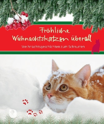 Fröhliche Weihnachtskatzen überall