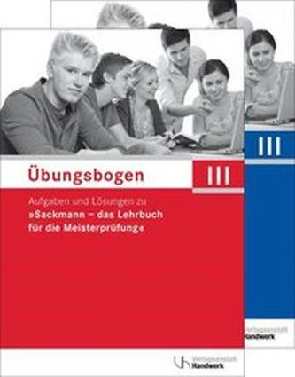 Übungsbogen für die Meisterprüfung Teil III, 2 Teile