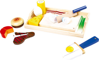 Small Foot Dřevěné potraviny jídlo gurmán