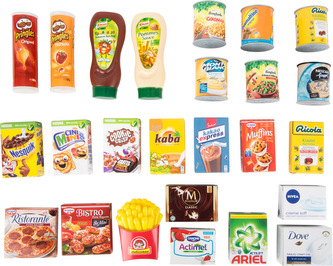 Small Foot Sada moderních potravin a drogerie