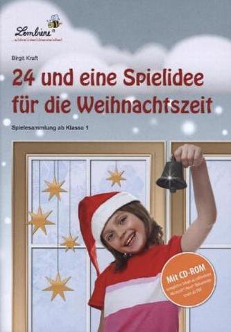 24 und eine Spielidee für die Weihnachtszeit, m. CD-ROM