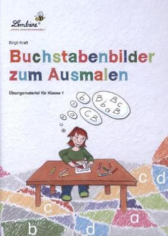 Buchstabenbilder zum Ausmalen