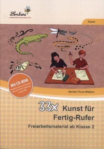 33x Kunst für Fertigrufer, m. CD-ROM
