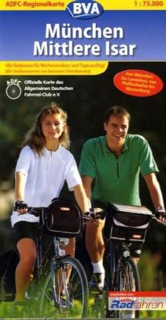 ADFC Regionalkarte München, Mittlere Isar