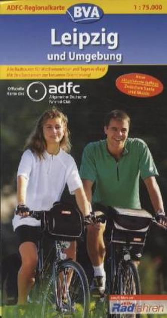 ADFC Regionalkarte Leipzig und Umgebung