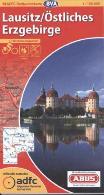 ADFC-Radtourenkarte Lausitz, Östliches Erzgebirge