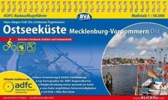 ADFC-Radausflugsführer Die schönsten Tagestouren Ostseeküste Mecklenburg-Vorpommern Ost