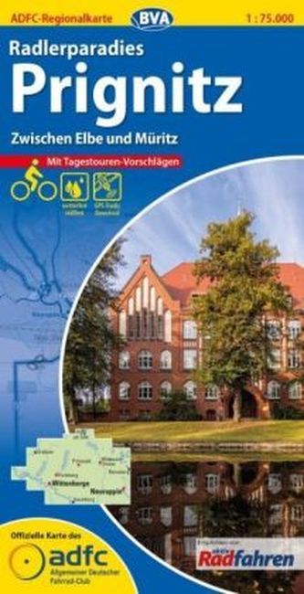 ADFC Regionalkarte Radlerparadies Prignitz