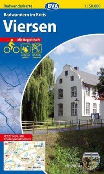 BVA Radwanderkarte Radwandern im Kreis Viersen