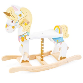 Le Toy Van Petilou Dřevěný houpací jednorožec Le Toy Van Petilou Dřevěný houpací jednorožec