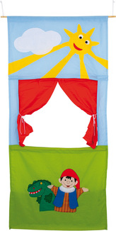 Small Foot Mobilní loutkové látkové divadlo