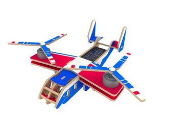 RoboTime vojenské solární letadlo Konvertoplán V22 barevný