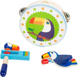 Small Foot Dřevěný hudební set Tukan