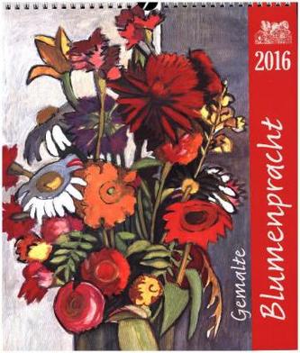 Gemalte Blumenpracht 2016