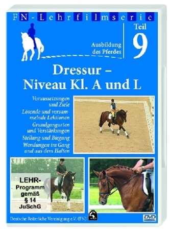 Dressur Niveau Kl. A und L, 1 DVD
